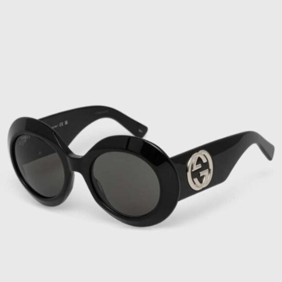 NEW GUCCI GG1647S 007 54 OVERSIZED ROUND WOMEN SUNGLASSES GUCCI main image 4